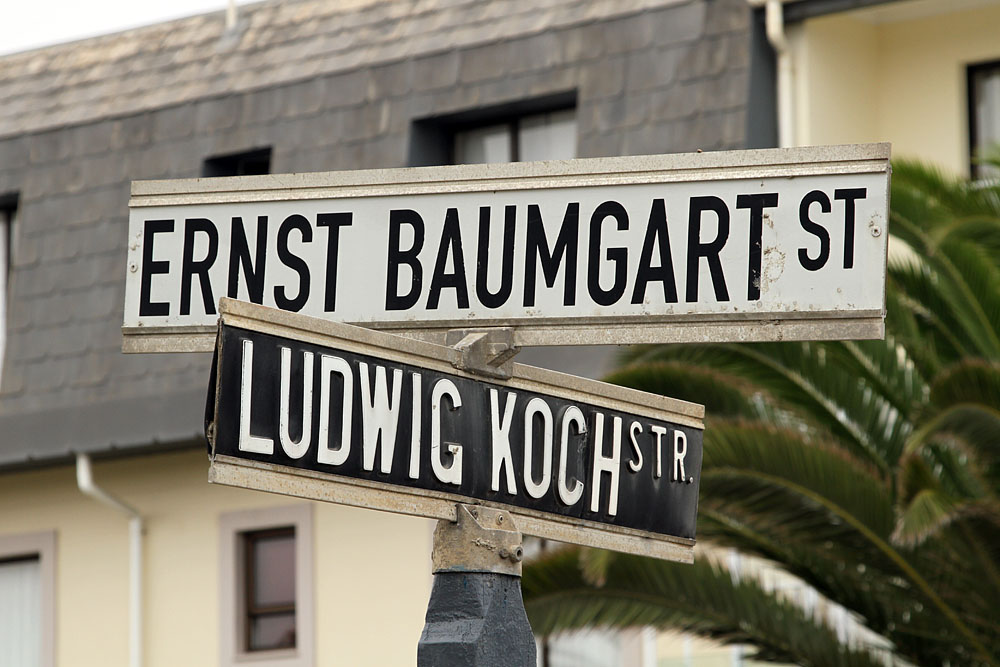 Straennamen in Swakopmund