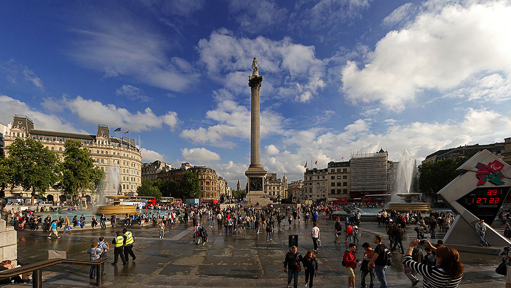 Trafalgar Square Panorama