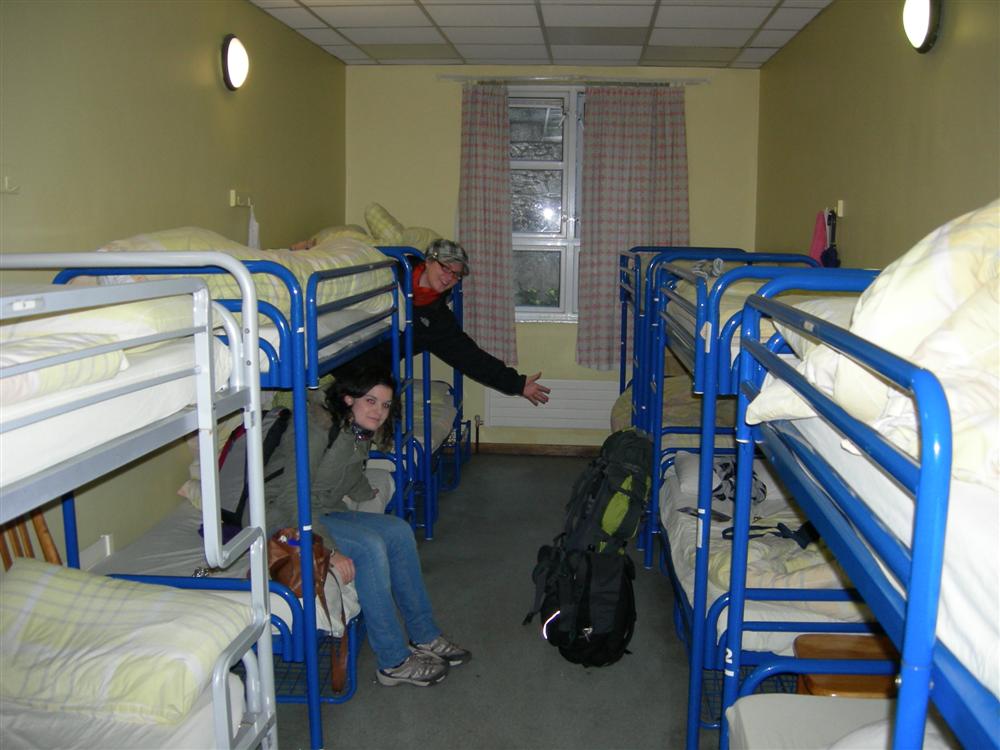 Unser Zimmer im Hostel...