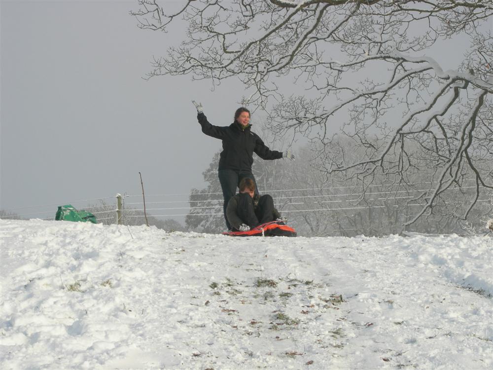 Schnee in Irland....