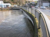 Hochwasser am Slaney...